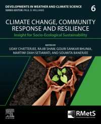 Climate Change, Community Response and Resilience : Insight for Socio-Ecological Sustainability (Developments in Weather and Climate Science)