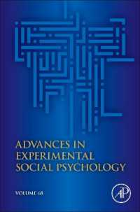 Advances in Experimental Social Psychology (Advances in Experimental Social Psychology)