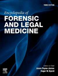 Encyclopedia of Forensic and Legal Medicine （3RD）