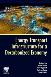 脱炭素経済のためのエネルギー輸送インフラ<br>Energy Transport Infrastructure for a Decarbonized Economy