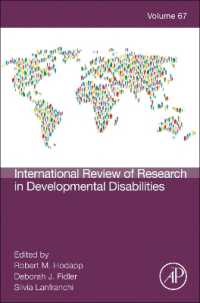 International Review Research in Developmental Disabilities (International Review of Research in Developmental Disabilities)