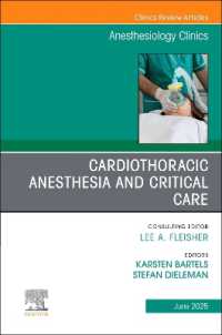 Cardiothoracic Anesthesia and Critical Care, an issue of Anethesiology Clinics (The Clinics: Internal Medicine)