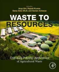 Waste to Resources : Unlocking Potential Applications of Agricultural Waste