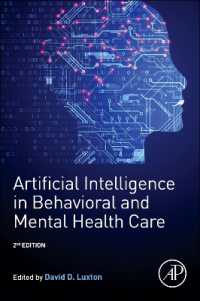 Artificial Intelligence in Behavioral and Mental Health Care （2ND）