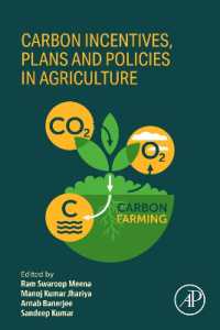 Carbon Incentives, Plans, and Policies in Agriculture