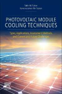 Photovoltaic Module Cooling Techniques : Types, Applications, Assessment Methods, and Current and Future Challenges