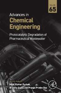 Photocatalytic Degradation of Pharmaceutical Wastewater (Advances in Chemical Engineering)