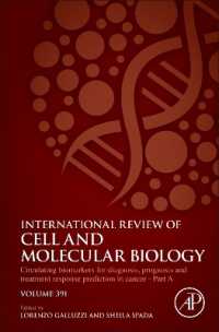Circulating biomarkers for diagnosis, prognosis and treatment response prediction in cancer - Part a (International Review of Cell and Molecular Biology)