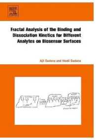 Fractal Analysis of the Binding and Dissociation Kinetics for Different Analytes on Biosensor Surfaces