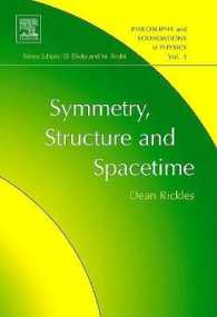 対象性、構造、時空<br>Symmetry, Structure, and Spacetime (Philosophy and Foundations of Physics)
