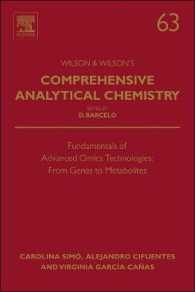 Fundamentals of Advanced Omics Technologies: From Genes to Metabolites (Comprehensive Analytical Chemistry)