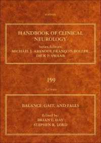 Balance, Gait, and Falls (Handbook of Clinical Neurology)