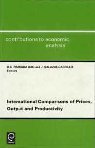 International Comparisons of Prices, Output and Productivity (Contributions to Economic Analysis)