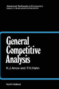 General Competitive Analysis (Advanced Textbooks in Economics)