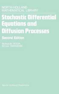 Stochastic Differential Equations and Diffusion Processes (North-Holland Mathematical Library)