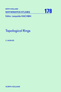 洋書 Topological Rings Topological Rings (North-holland Mathematics Studies