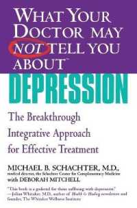 What Your Dr...Depression : The Breakthrough Integrative Approach for Effective Treatment