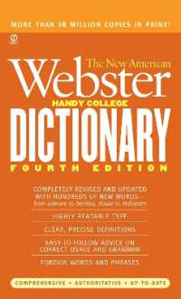 The New American Webster Handy College Dictionary : Fourth Edition