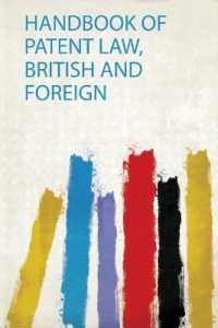 Handbook of Patent Law, British and Foreign