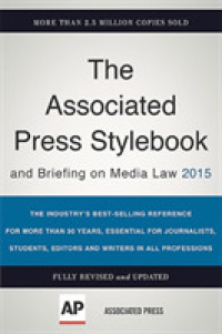 The Associated Press Stylebook and Briefing on Media Law 2015 (Associated Press Stylebook and Briefing on Media Law) （REV UPD）