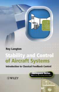 Stability and Control of Aircraft Systems : Introduction to Classical Feedback Control (Aerospace Series (Pep))