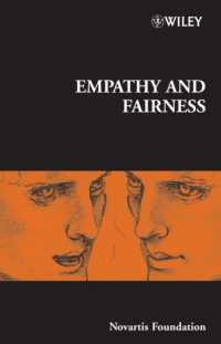 Empathy and Fairness (Novartis Foundation Symposium)