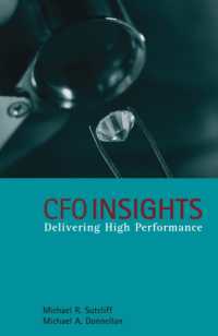 ＣＦＯの見識：高度なパフォーマンスの実現<br>CFO Insights : Delivering High Performance