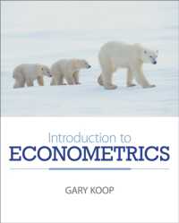 計量経済学入門（テキスト）<br>Introduction to Econometrics