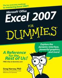 Microsoft Office Excel 2007 for Dummies (For Dummies (Computer/tech))
