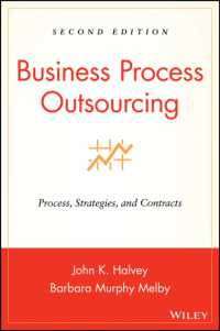 ビジネス・プロセス・アウトソーシング（第２版）<br>Business Process Outsourcing : Process, Strategies, and Contracts （2ND）