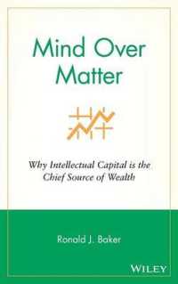 知的資本の重要性<br>Mind over Matter : Why Intellectual Capital Is the Chief Source of Wealth