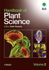 Handbook of Plant Science / Roberts, Keith (EDT) - 紀伊國屋書店