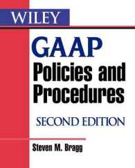 GAAPの政策と手続（第２版）<br>GAAP Policies and Procedures （2ND）