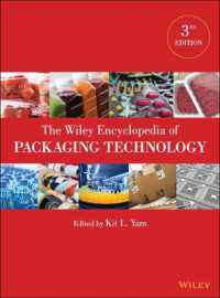 Wiley食品包装技術事典（第３版）<br>The Wiley Encyclopedia of Packaging Technology （3RD）