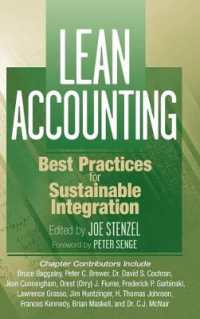 リーン会計<br>Lean Accounting : Best Practices for Integration
