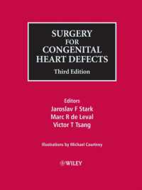 先天性心疾患の手術（第３版）<br>Surgery for Congenital Heart Defects