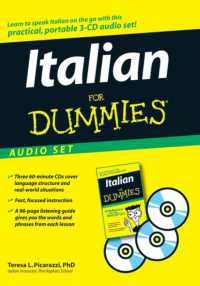 Italian for Dummies (3-Volume Set) (For Dummies (Language & Literature)) （COM/PAP）