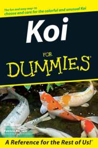 Koi for Dummies (For Dummies (Pets))