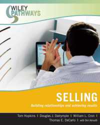 販売手法<br>Sellling : Building Relationships and Achieving Results (Wiley Pathways)