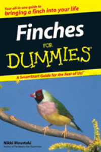 Finches for Dummies (For Dummies (Pets))