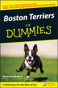 Boston Terriers for Dummies (For Dummies (Pets))