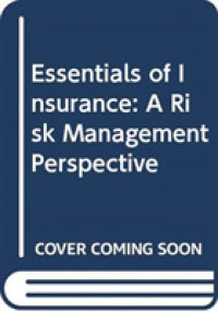Essentials of Insurance : A Risk Management Perspective （3TH）