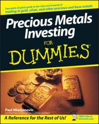 Precious Metals Investing for Dummies (For Dummies (Business & Personal Finance))
