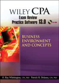 Wiley CPA Examination Review Practice Software 13.0 : Business Environment and Concepts （CDR）