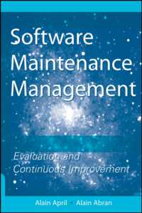 Software Maintenance Management : Evaluation and Continuous Improvement