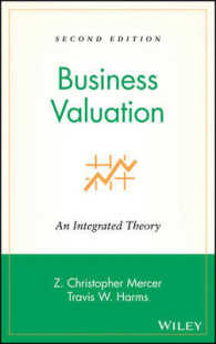 企業評価（第２版）<br>Business Valuation : An the Integrated Theory (Wiley Finance) （2 Revised）