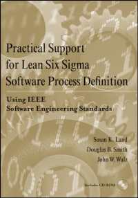 Practical Support for Lean Six Sigma Software Project Documentation Using IEEE Software Engineering Standards (Practitioners) （PAP/CDR）
