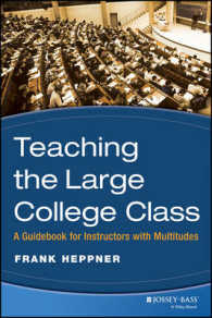 大学における大人数クラスの教授<br>Teaching the Large College Class : A Guidebook for Instructors with Multitudes