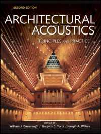 建築音響学：原理と実践（第２版）<br>Architectural Acoustics : Principles and Practice （2ND）