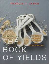 The Book of Yields : Accuracy in Food Costing and Purchasing （8 SPI）